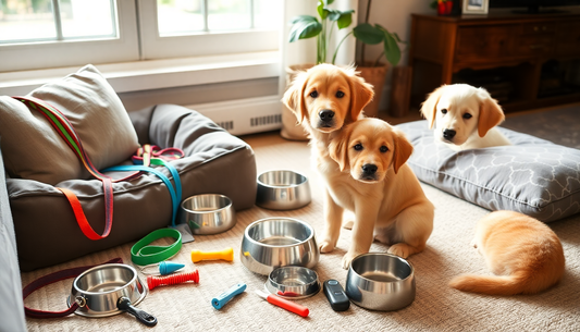 Top 10 Must-Have Pet Supplies for First-Time Dog Owners in the U.S.
