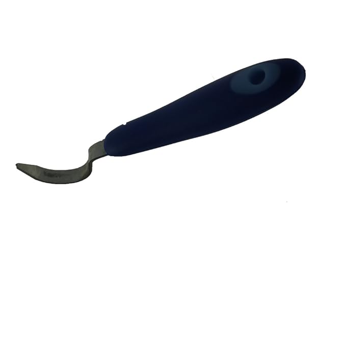 Portable Equine Grooming Tools Kit Horse Care Bag 7 Pieces-Blue