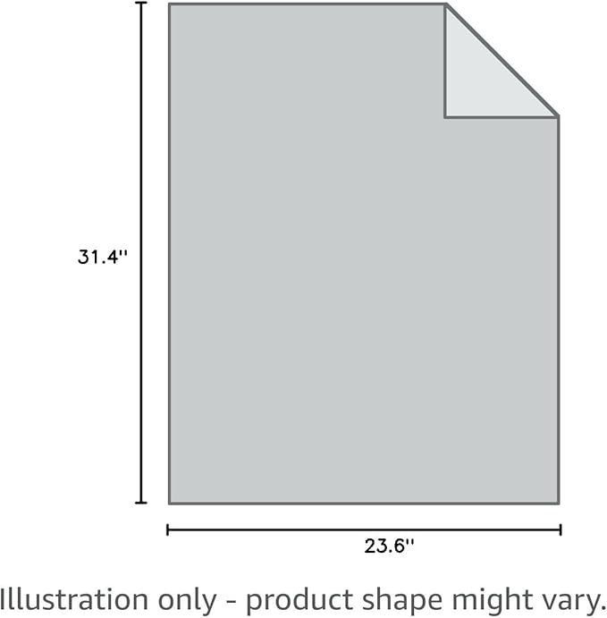 PUMYPOREITY Cooling Dog Bed, Pet Cooling Mat with Pillow, Ice Silk Cooling Dog Blanket, Self Cooling Pad for Cat,Dog, Washable Summer Pet Mat for Kennel, Crates, Sofa, Floor, Blue, L