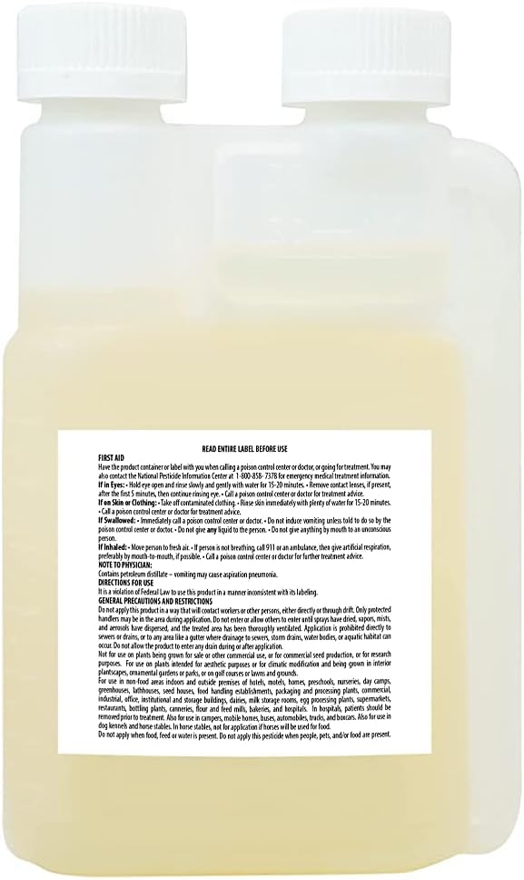 FarmGard Permethrin Concentrate - 32 Ounce (Case of 6) 343961CVA - Gets Rid of Flies, Mosquitoes, Silverfish, Cockroaches, Fleas, Millipedes, Gnats, Fruit Flies, Ticks, Lice, Spiders