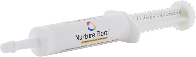 Revival Animal Health Breeder's Edge Nurture Flora for Puppies & Kittens | Colostrum Supplement for Puppies & Kittens | Protein & Vitamins & Minerals | Easy to Digest | 30ml Easy to Administer