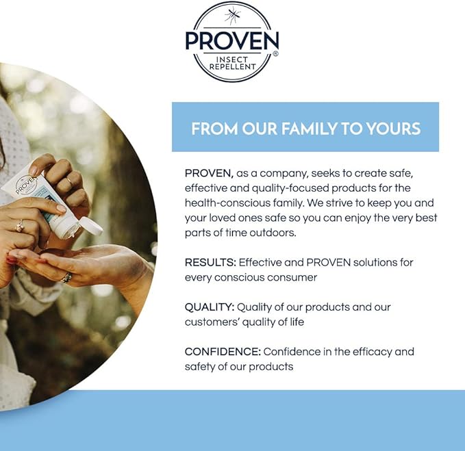 Proven Insect Repellent Lotion – Protects Against Mosquitoes, Ticks and Flies - 6 oz, Odorless 3-Pack3