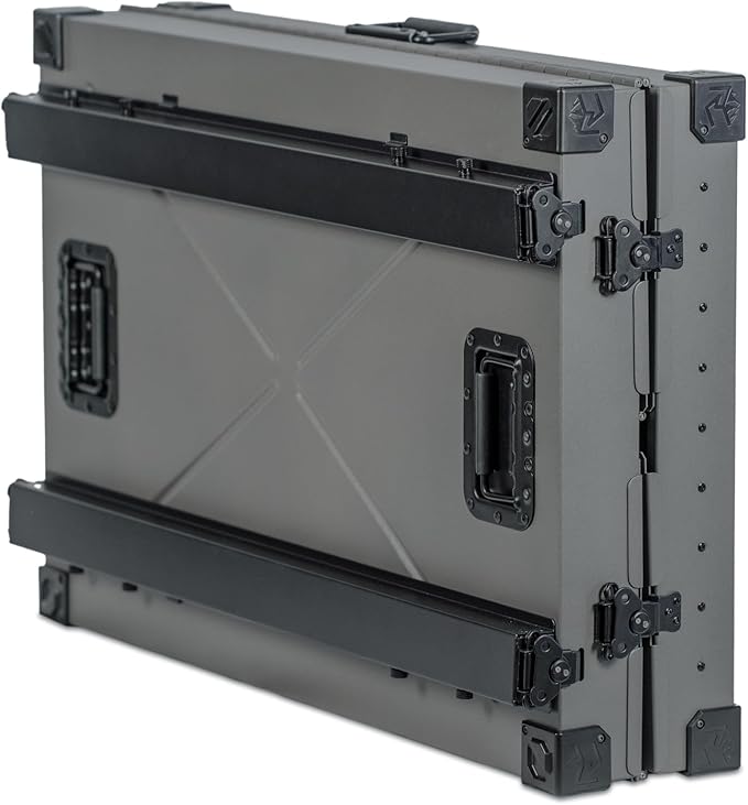 ROCK CREEK CRATES Collapsible Dog Crate: Meticulously Engineered, Durable Aluminum Construction, Non Slip Feet | 10 Year Warranty | Ideal for Indoor & Vehicle Use (White Snowfall, 30 Inch)