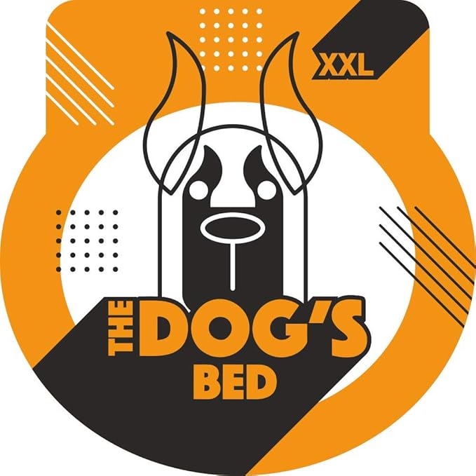 The Dog’s Bed, Orthopedic Standard Foam Waterproof Dog Bed with Standard Support, XXL Grey with Black Trim, Waterproof, Supportive Dog Bed with Replaceable Covers, Veterinary Approved
