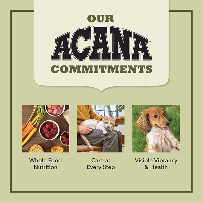 ACANA Highest Protein Grasslands Grain-Free Dry Cat Food, Duck, Free-Run Chicken and Eggs Cat Food Recipe, 4lb