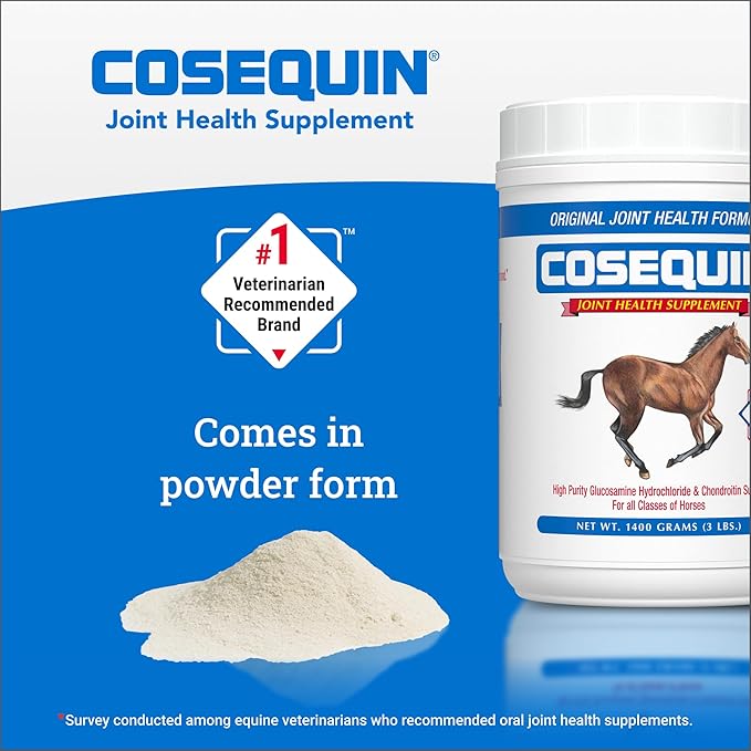 Nutramax Cosequin Original Joint Health Supplement for Horses - Powder with Glucosamine and Chondroitin, 1400 Grams