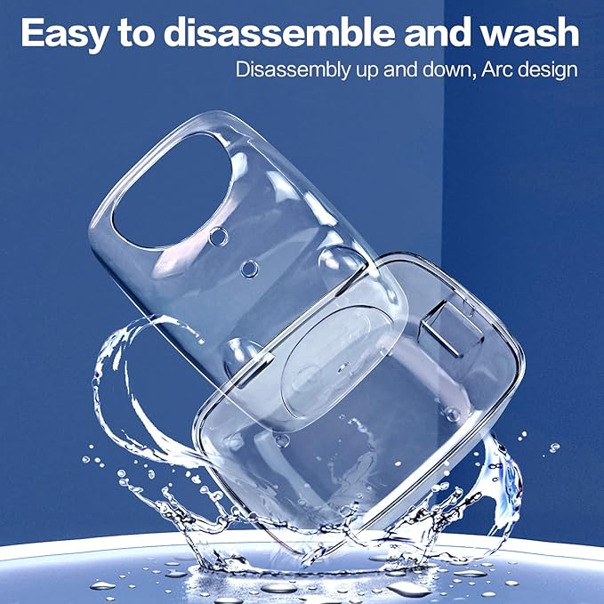 Hamster Bathtub,Hamster Bathroom,Small Animal Habitat Décor,Sand Bath Container Transparent Beds,Hamster Bed,Ice Bathtub,Sleep Pad Nest,Sand Bath Box for Small Pet Animals Cage Accessories(S)