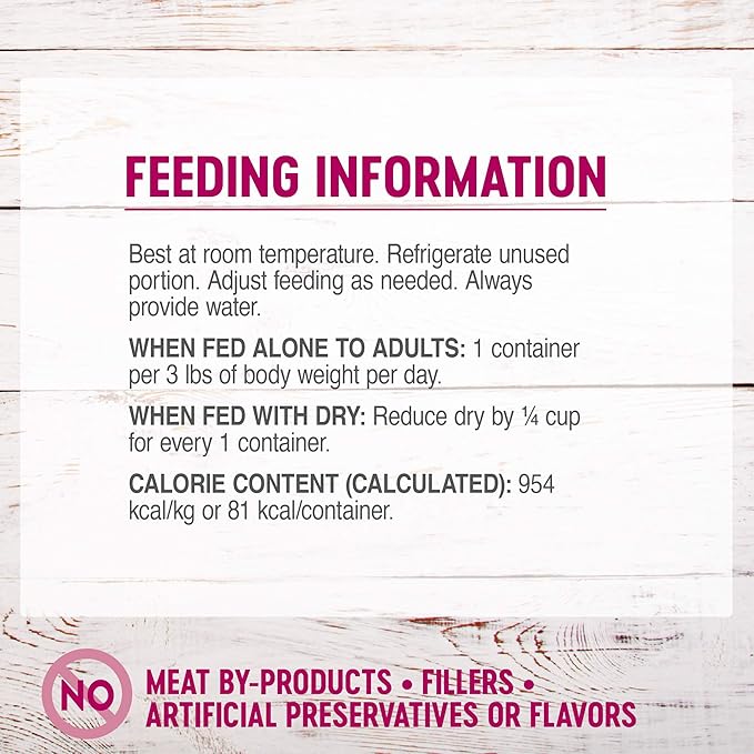 Wellness Petite Entrees Mini Fillets Grain Free Natural Wet Small Breed Dog Food, Roasted Beef, Carrots & Red Peppers, 3-Ounce Cup (Pack of 24)