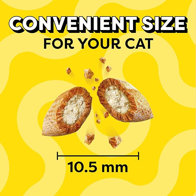 Temptations Classic Crunchy and Soft Cat Treats, Seafood Medley Flavor, 30 oz. Tub