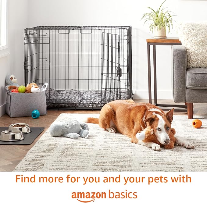 Amazon Basics Dog Poop Bags with Dispenser, 540 Count, Enhanced for Guaranteed Leakproof, Lavender Scented, Includes Leash Clip