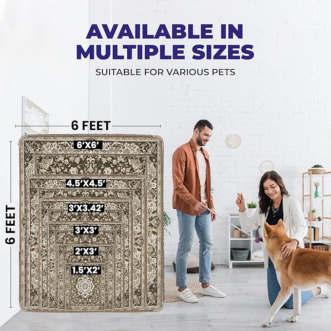 Washable Pee Pads for Dogs - Super Absorbent Reusable Puppy Training Pads - 100% Waterproof, Leak-Proof & Non-Slip Whelping Pads for Pet Housebreaking