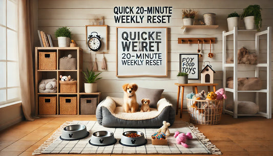 Weekly Pet Space Reset: 20-Minute Cozy Corner Refresh