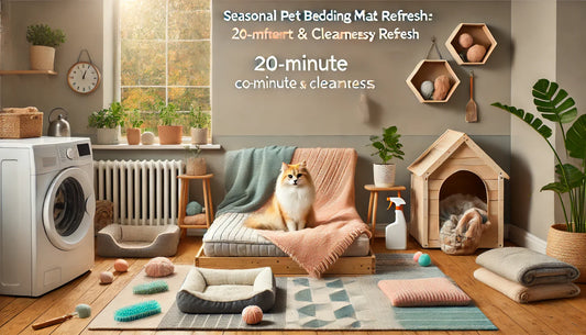 Seasonal Pet Bedding & Mat Refresh: 20-Minute Comfort & Cleanliness Reset