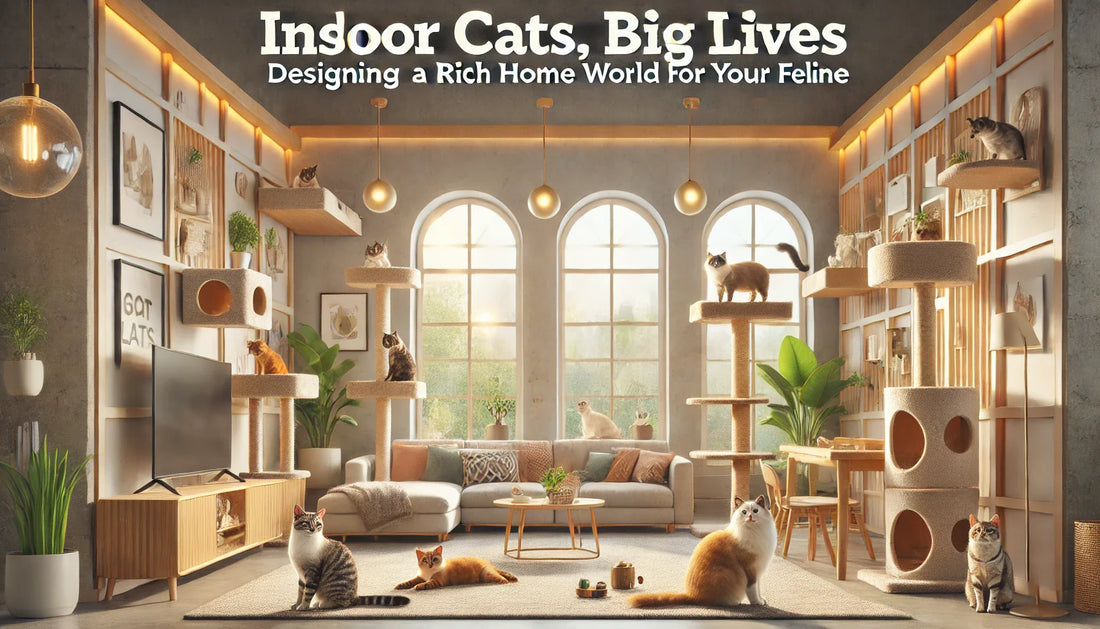 Indoor Cats, Big Lives: Designing a Rich Home World for Your Feline