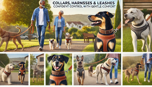 Collars, Harnesses & Leashes: Confident Control with Gentle Comfort