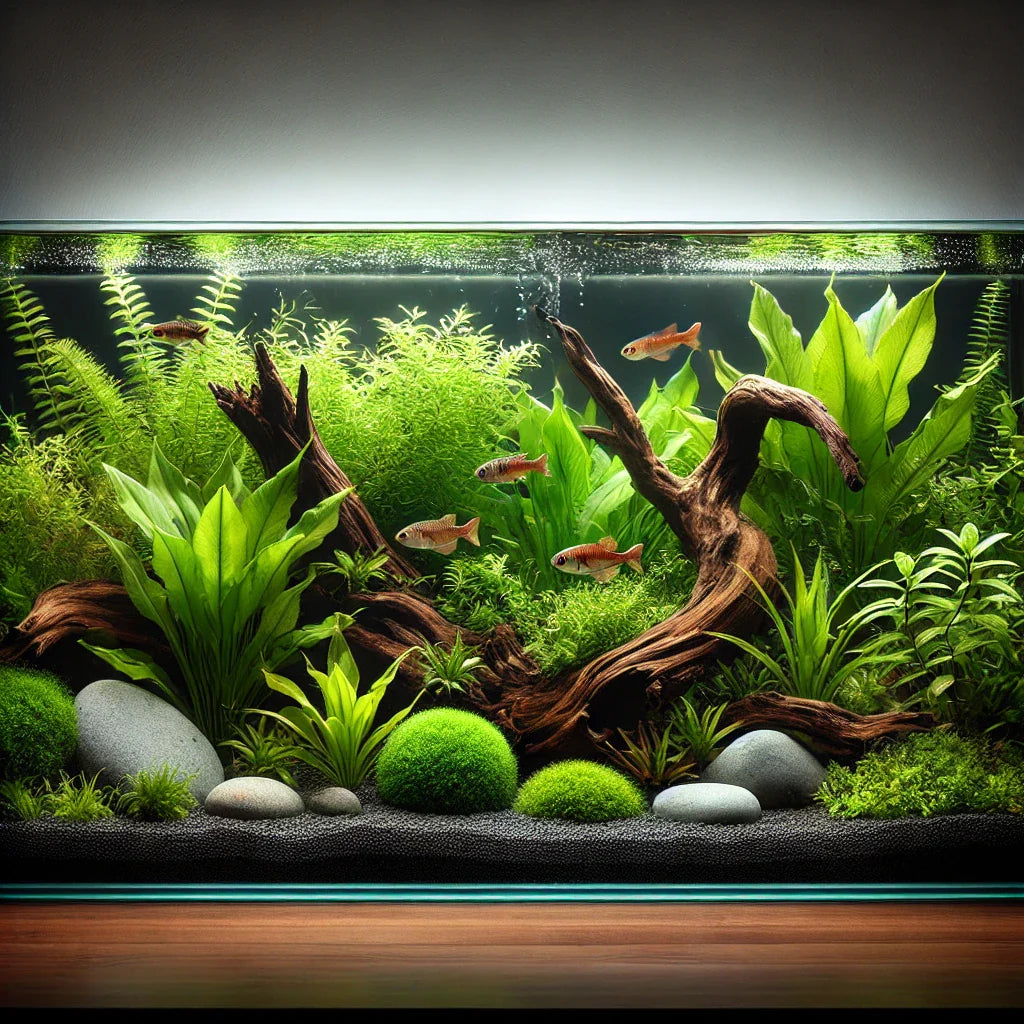 Aquascape & Live Plants