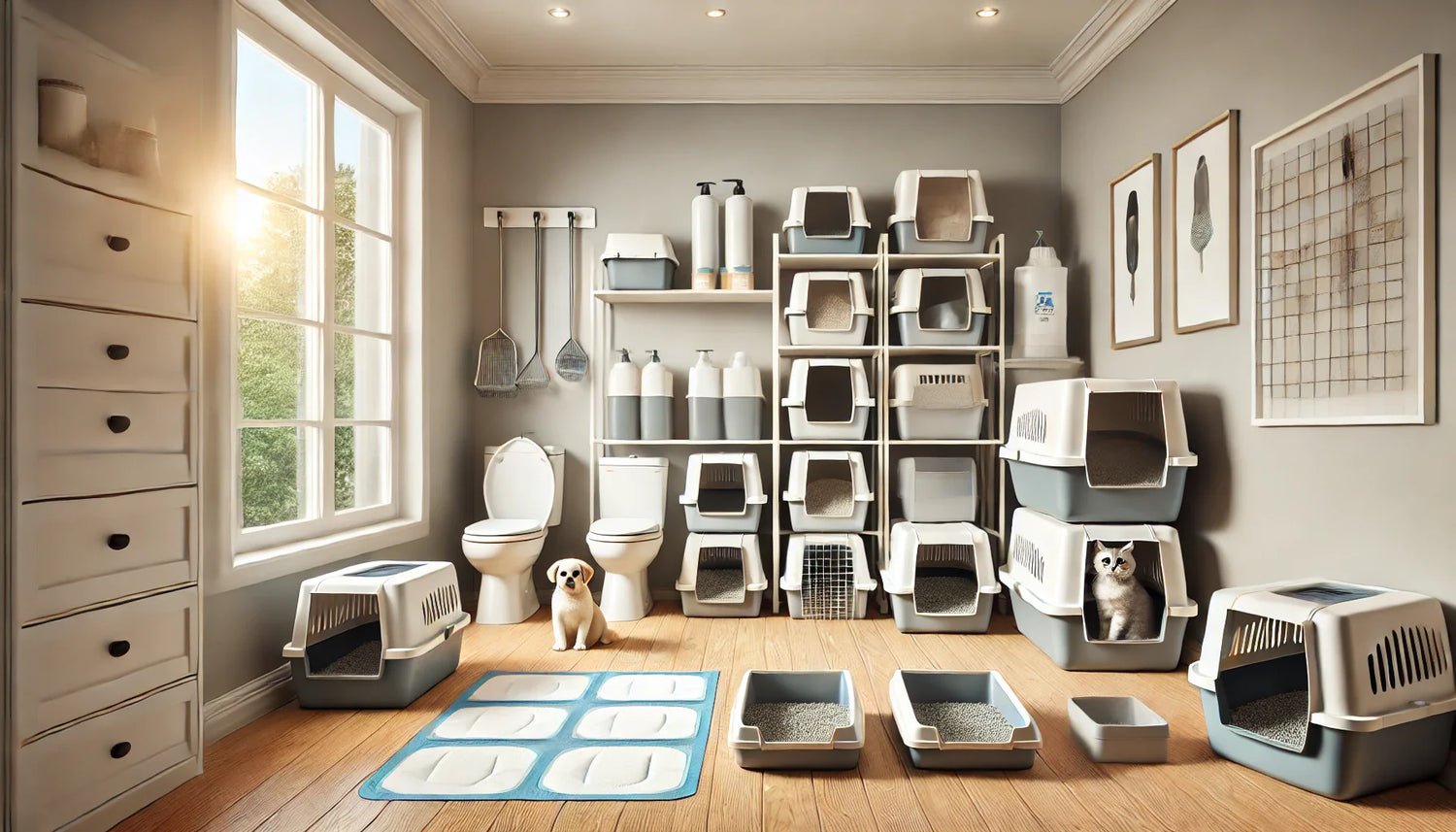 Litter, Pads & Potty Solutions