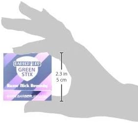 Green Stix + Styptic Pencil Set - 3 Pencils + 20 Aluminum Sulfate Sticks to Block & Stop Bleeding Fast from Razor Shaving Nicks & Minor Cuts - Anti-Bleed Shaving Accessory Men & Women