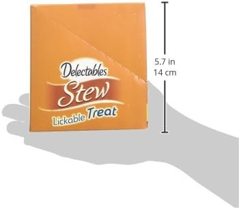 Hartz Delectables Stew Lickable Wet Cat Treats for Adult & Senior Cats, Tuna & Whitefish, 12 Count