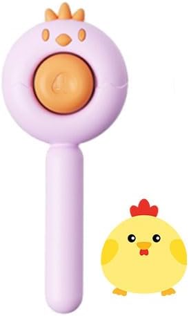 Cat Brush for Short or Long Haired Cats Dogs Rabbits, Cute Dog Brush with Release Button for Massage and Removes Loose Fur