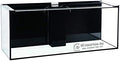 150 Gallon Starfire Glass Aquarium 60x24x24 12mm Eurobraced with Built-in Overflow Box