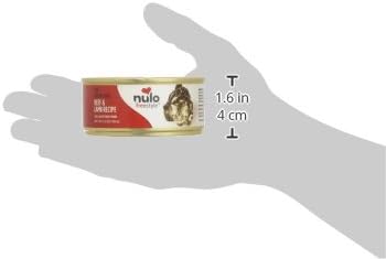 Nulo Beef & Lamb Recipe Pate Wet Canned Cat Food, 5.5 Ounce (Pack of 24)