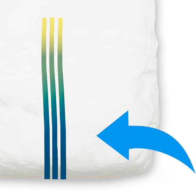 BV Dog Diapers Male X-Small (Waist 9-14 in) Super Absorbent - 50 Count Disposable - Doggie Diapers with Wetness Indicator - Adjustable Male Dog Wraps - Ideal for Incontinence/Training