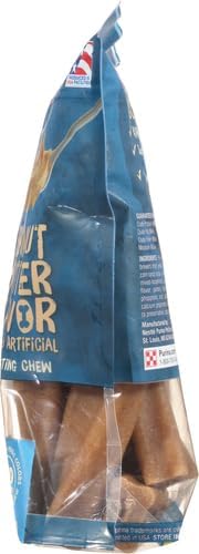 Purina Busy Bone Made in USA Facilities, Long Lasting Small/Medium Breed Adult Dog Chews, Peanut Butter Flavor - 10 ct. Pouch (Pack of 2)