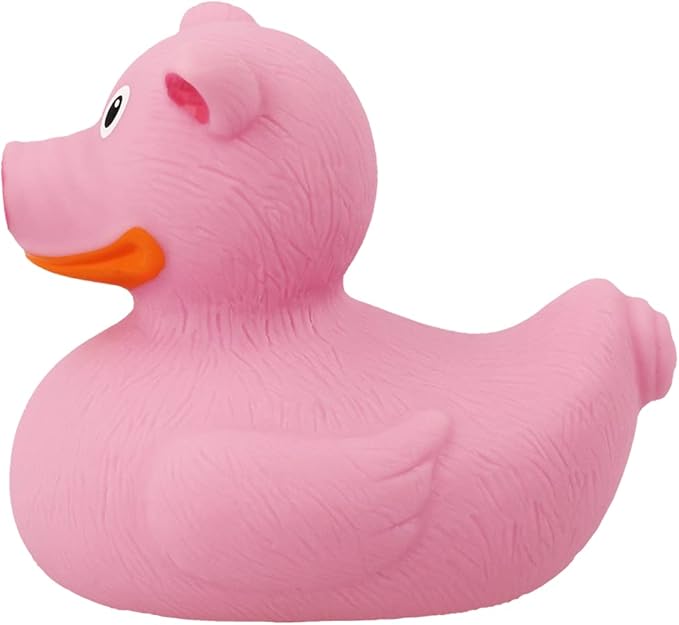 Lilalu 2122 Pig Rubber Duck Bath Toy, Various