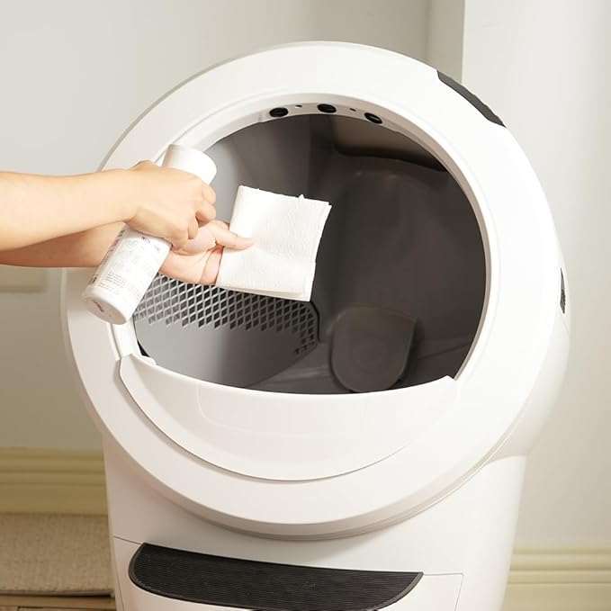 Lady N Non-Stick Spray for Cat Litter Box and Self-Cleaning Cat Litter Box, Alcohol-Free, Food Grade Mineral Oil, 6 fl oz