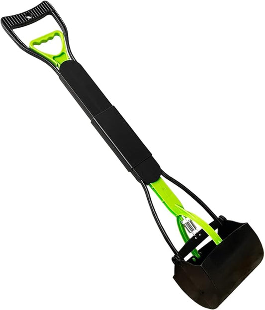 28" Large Pooper Scooper for Dogs, Heavy Duty Poop Scooper for Large Medium & Small Dog, Pet Dog Pooper Scooper for Grass & Gravel Pick Up