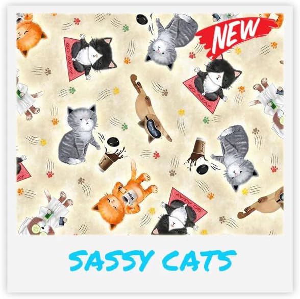 Kitty Kick Stix 15" Catnip Kicker Toy – Set of 2 | Handmade in USA | Interactive Cat & Kitten Toy | Durable Kicker Packed with 100% Potent Catnip for All Breeds (Sassy Cats)