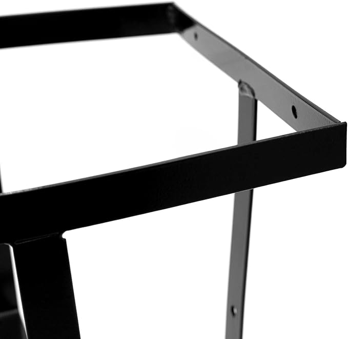 Jeffers Classic Steel Bucket Holder – Heavy Duty Safe Hook for 20 Quarts Buckets, Water or Feed – Mounts on Barn, Stable, Fence – Pet, Farm, Horse, Livestock Use – Top Organizer Gift