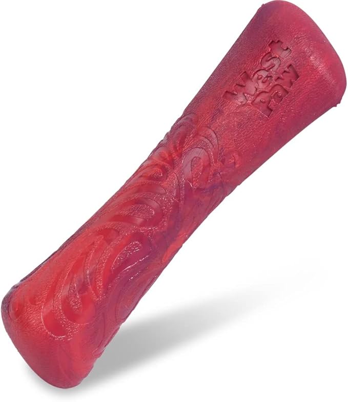 WEST PAW Seaflex Drifty Dog Toy – Machine Washable Dog Toys for Moderate Chewers – Eco-Friendly Zogoflex Toys for Dogs – Perfect for Gnawing, Fetch, Catch, Pet Training – 5.75" Small, Hibiscus