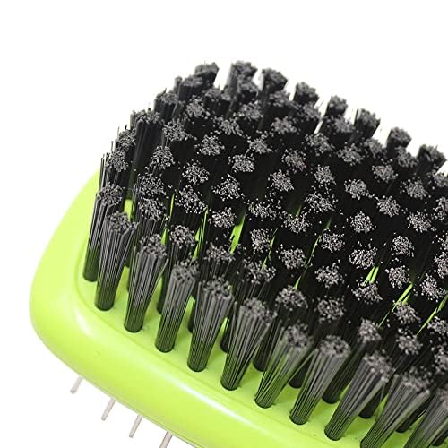 H&H Pets 2-in-1 Grooming Brush for Dogs & Cats - Pin Slicker and Bristle Brush Combo, Perfect for Pet Hair Grooming