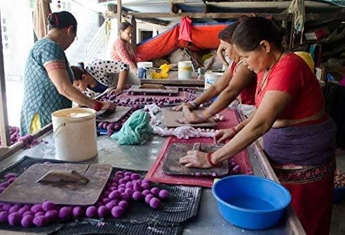 Wool Cat Toys - Felt Cat Toy Balls for Small Pet Fetch and Play - Eco Friendly Quiet Wool Ball Cat Toy for Cats and Kittens - Choose Your Colors (Purple)