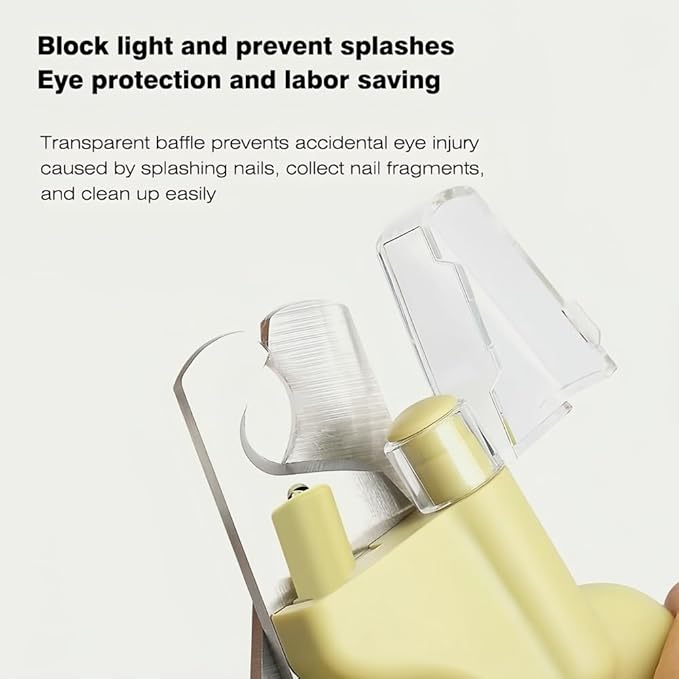 LED Pet Nail Clippers,Upgrade Cat Nail Clipper with Light,Cat Claw Trimmer Nail Clippers for Dogs,Trim Your Pets Nails Easy and Pain-Free Grooming Tool for Small Animals (Green)