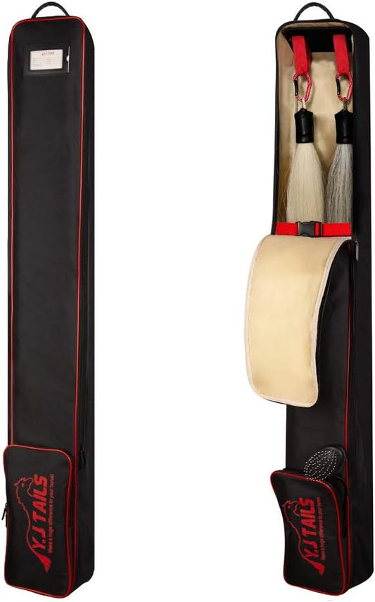 Horse Tail Extension Bag, Horse Brush