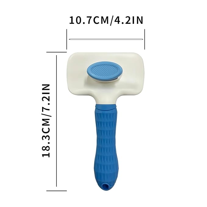Pet Cleaning Deshedding Brush,Pet Hair Removal Brush for Shedding Massaging Grooming for Small Dogs,Cats,Rabbits