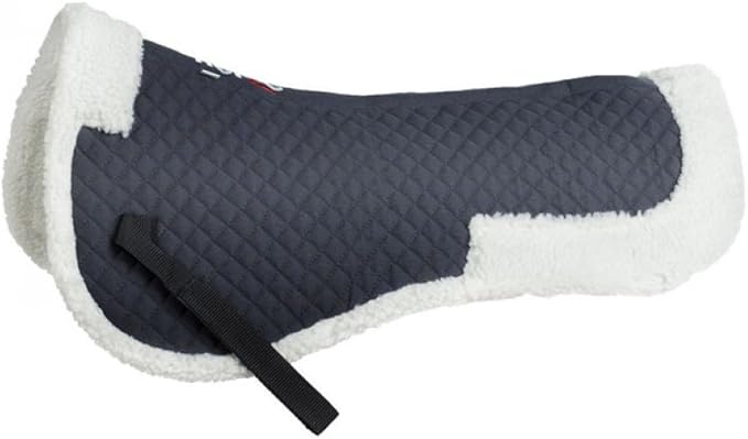 HORZE Fur Half Pad | Durable, Breathable, Non-Slip Correction Saddle Pad