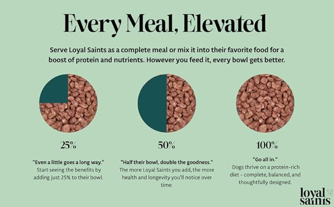 Freeze Dried Raw Dog Food - Premium Beef Flavor with High Protein and Grain Free Dog Food for Small or Large Breeds and Picky Eaters - Versatile as Meal Topper, Snack, and Treats, 14 Oz