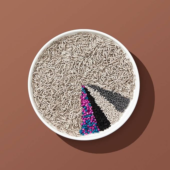 Mixed Tofu Cat Litter, Heavy Duty Flushable Kitty Litter, 5.5Lb/88Oz Coffee 1 Pack