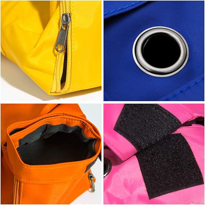 Kukaster Pet Cat’s Restraint Bag for Claw Care Nail Trimming Anti-Scratching Grooming Bag for Cats Medical Examination(Green-s)