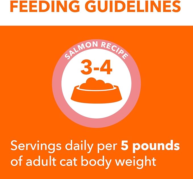 IAMS Perfect Portions Healthy Adult Grain Free Wet Cat Food Pate, Salmon Recipe, 2.6 oz. Easy Peel Twin-Pack Trays (24 Count, 48 Servings)