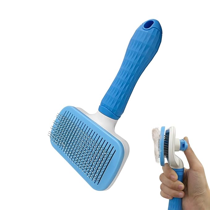 Pet Cleaning Deshedding Brush,Pet Hair Removal Brush for Shedding Massaging Grooming for Small Dogs,Cats,Rabbits