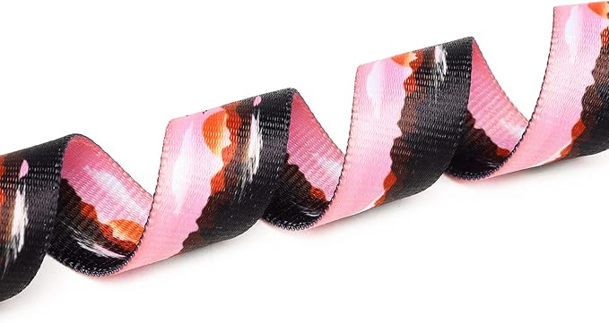 Mercano Adjustable Dog Collar - Special Design Patterns, Soft Nylon Comfortable Durable Pet Collar for Small Medium Large Dogs (XS, Sunset)