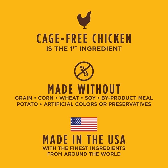 Instinct Original Dry Cat Food, Raw Coated Kibble, High Protein, Grain Free Recipe - Real Chicken, 5 lb. Bag