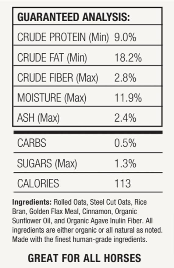 Horse Treats, Blonde Bits of Health, Low Carb/Sugar, A Softer Cookie, Wheat, Corn, Soy & Alfalfa Free, Made with Cinnamon & Agave, All Natural Ingredients, 4.5 lb
