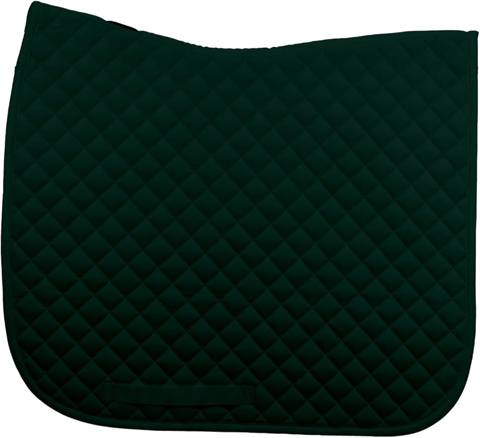 Equinavia Harstad Dressage Saddle Pad | Classic & Durable | Moisture-Wicking Tricot Backing