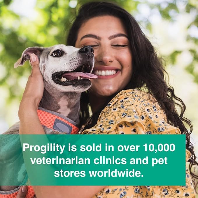 Nootie PROGILITY Daily Multivitamin Chews for Dogs - Supports Immunity, Heart, Eye, Brain, and Bone Health with Taurine- for All Dog Sizes - 90 Soft Chews. - Sold in Over 5,000 Pet Stores